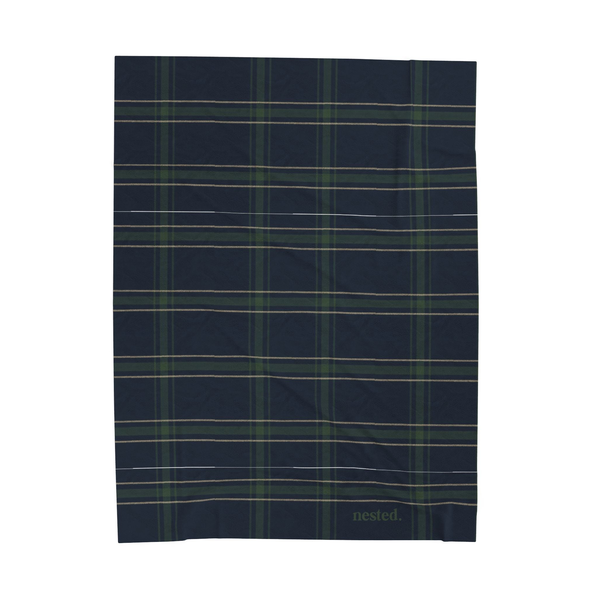 Wren, Plush Velveteen Throw, the Nestin - In Collection - nested.All Over Prints